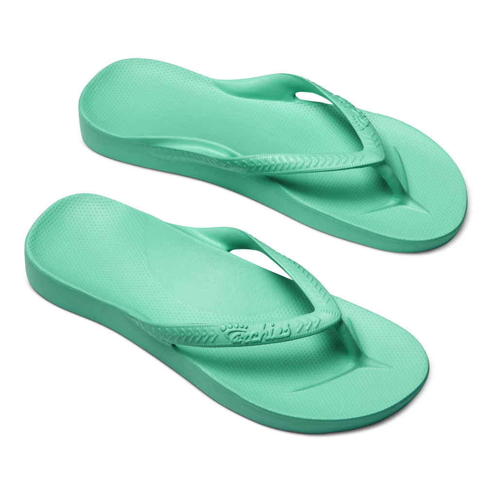 Mint Arch Support Thongs - Buderim Foot & Ankle