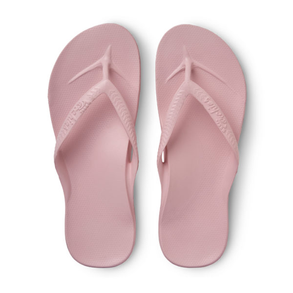 Pink Arch Support Thongs