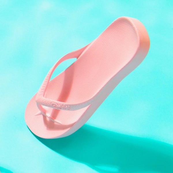 Pink Arch Support Thongs - Image 7