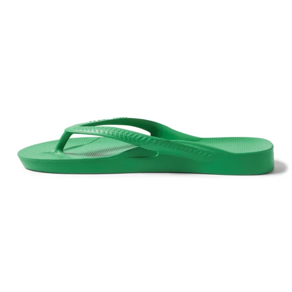 Kelly Green Arch Support Thongs - Image 3