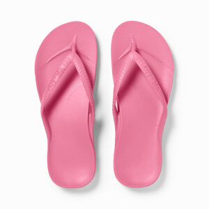 Hot Pink Arch Support Thongs